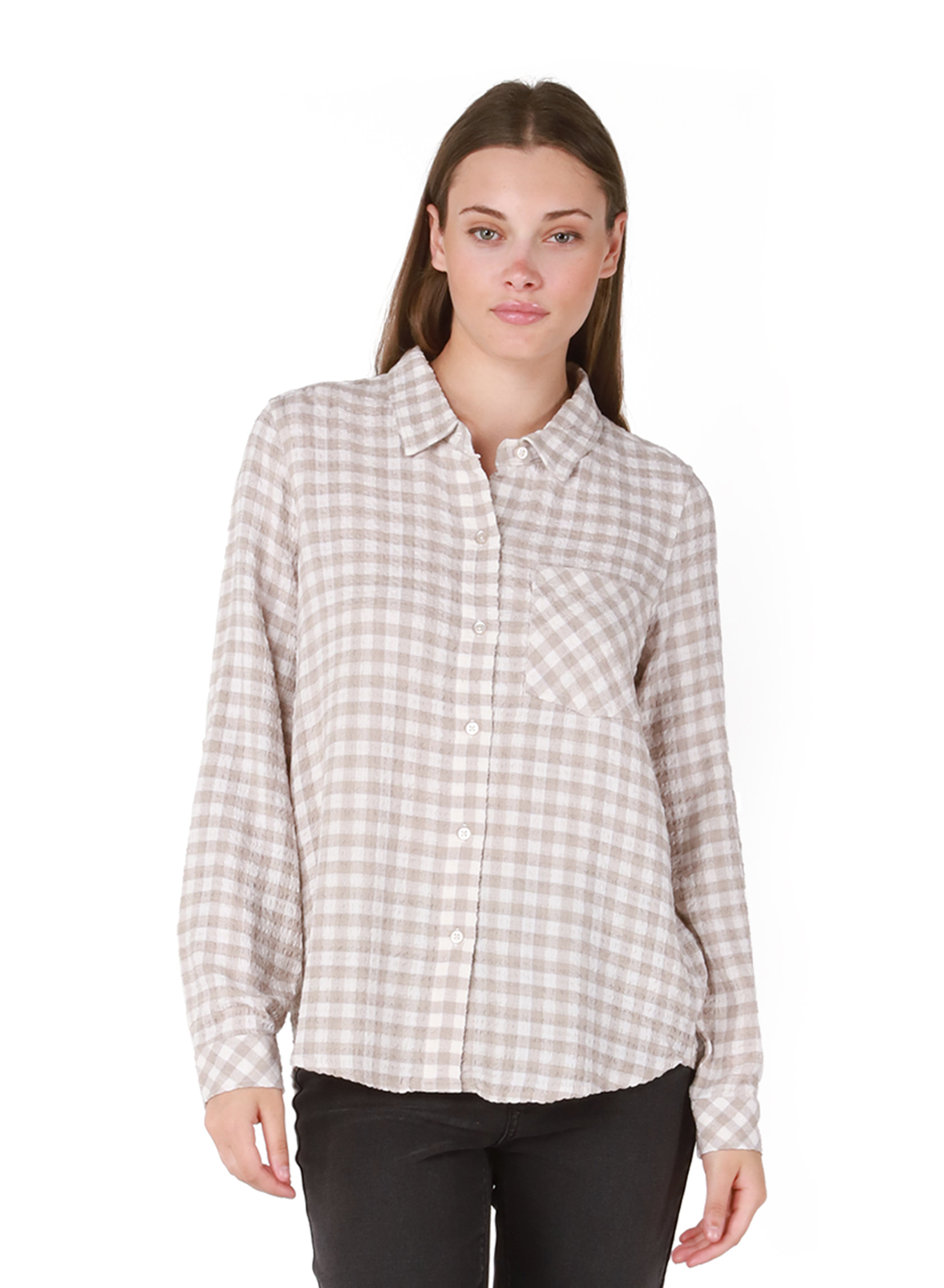 Checkered Ranch Button Down | BEAUTIFUL LIFE CLOTHING